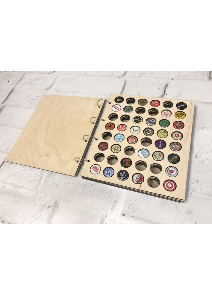 Альбом для пивных крышек CAPSBOARD|Capsboard.com